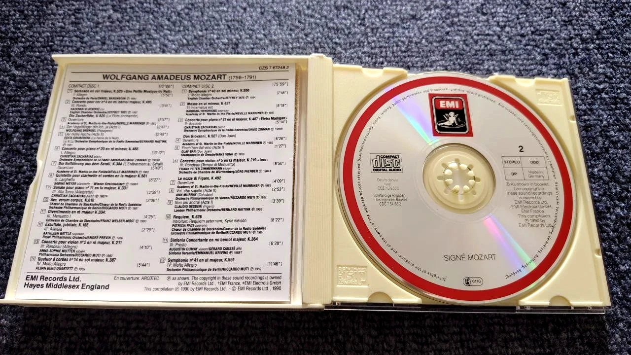 🎼 An unfindable classical treasure: Mozart by Amadeus, the legendary 1991 EMI recording – photo 4